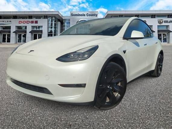 TESLA MODEL Y 2021 5YJYGDED5MF116397 image
